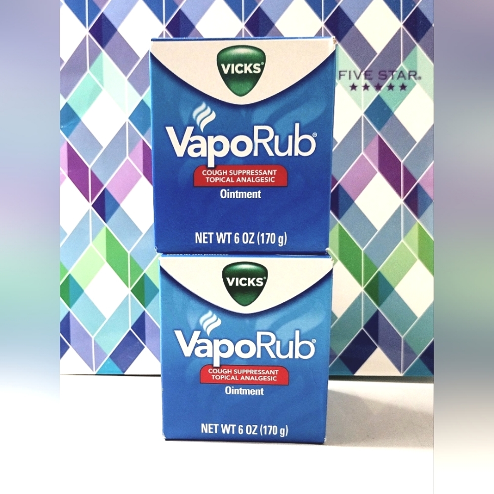 2 Vicks Vapor Rub
